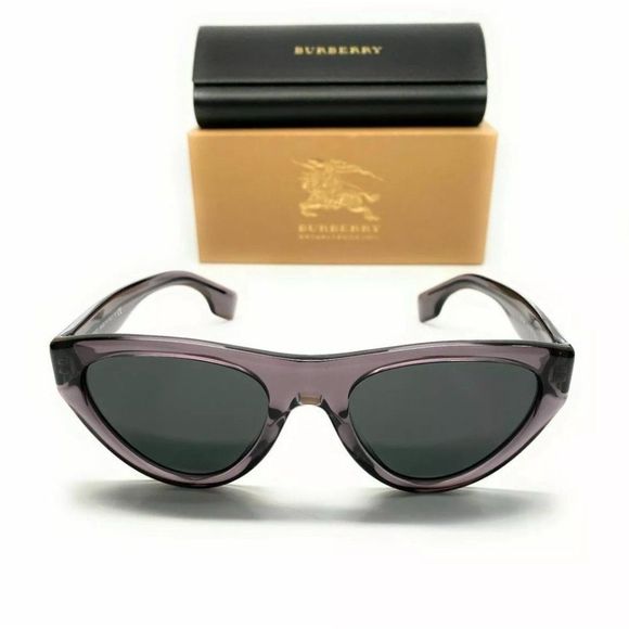 Burberry Women's Translucent Grey Sunglasses!